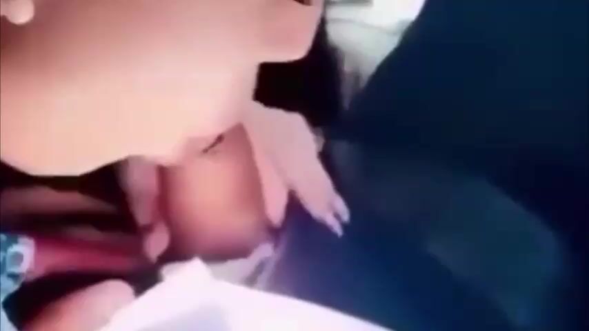 Married Stewardess Tries Blowjob With a Pilot