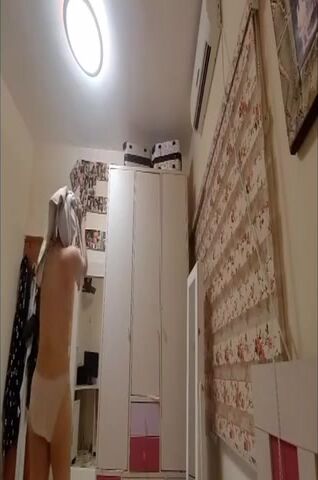 Brother Spying on his Arabian haired sister