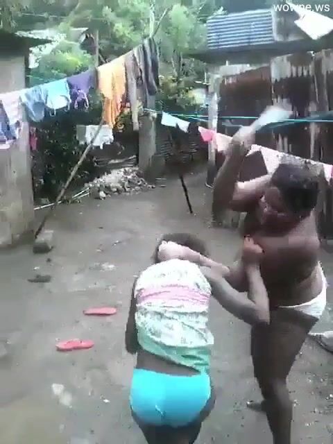 Furious Mature African Whores Are Fighting