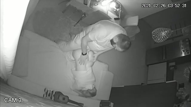 Father and daughter caught on hidden camera 100% Real Incest sex