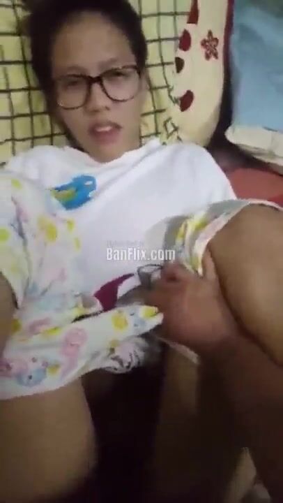 Real brother fucks his own younger sister and cums in her pussy
