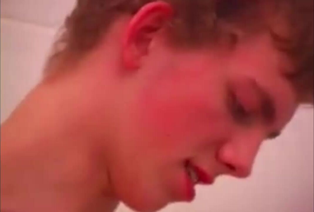 Curvy mom with red hair puts on a great incest show with her son
