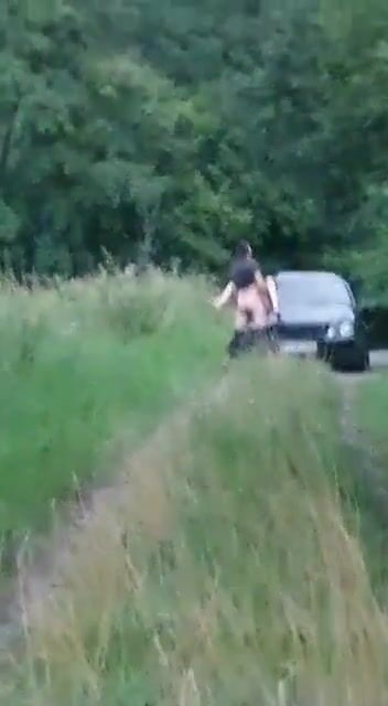 Married man caught cheating with a whore in the jungle