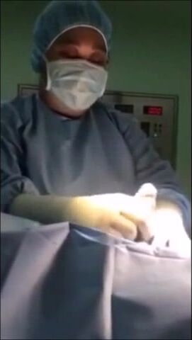 Doctor jerk off a patient during surgery to avoid pain
