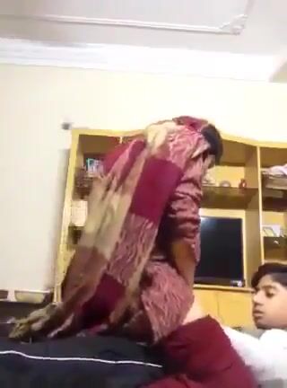 Real mature mom fucking her own son