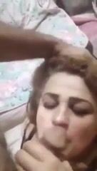 Arab mature whore fucking a young dude
