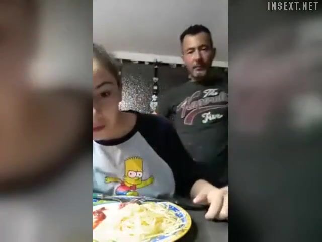 Dad Flash His Daughter's Tits Infront Of Camera
