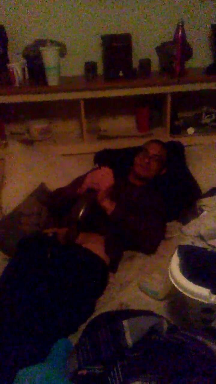 Mom records and dirty talks with masturbating son