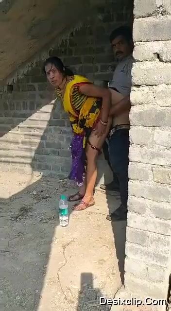 Indian uncle and aunty caught making love