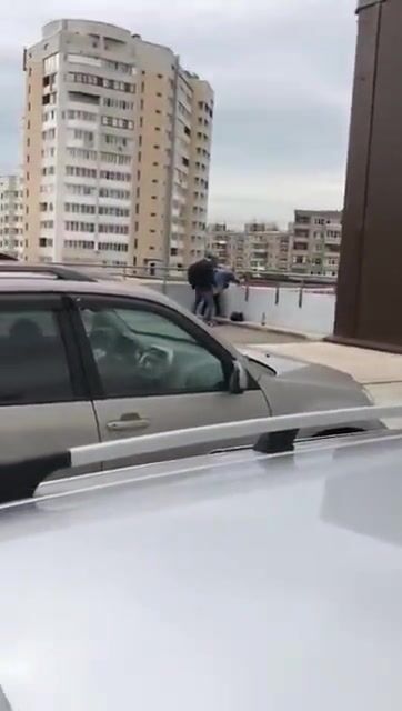 Drug addled brother fucks his sister hard in the parking lot