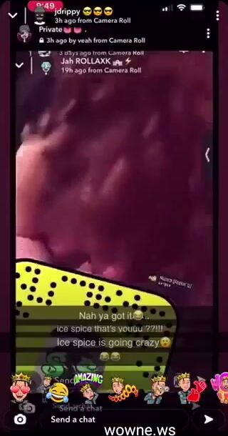 Rapper Ice Spice blowjob leaked video – SCANDAL