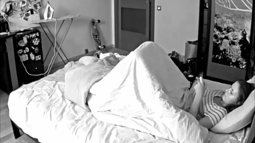 Horny Mom Watching Porn and Masturbating Solo and was Caught on Hidden Cam her Son
